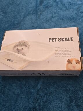 Pet Scale Digital Small Pet Weighing Scale - White
